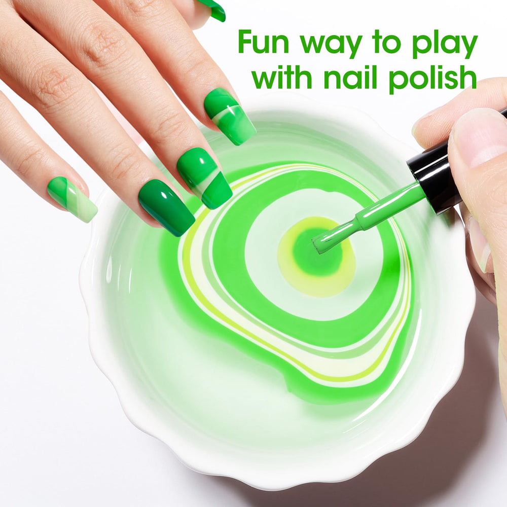 GELLEN polish beside a coin indicating full-size bottle scale