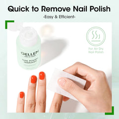 GELLEN being used one-handed to show quick, spill-free application benefit