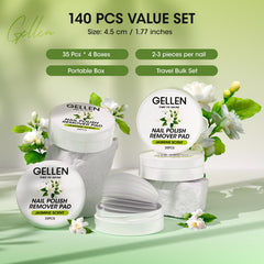 GELLEN ingredient label showing jojoba and vitamin E for gentler, conditioned nails benefit