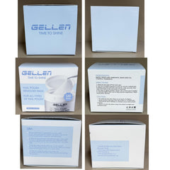 GELLEN pads in bathroom setting for convenient at-home manicure removal