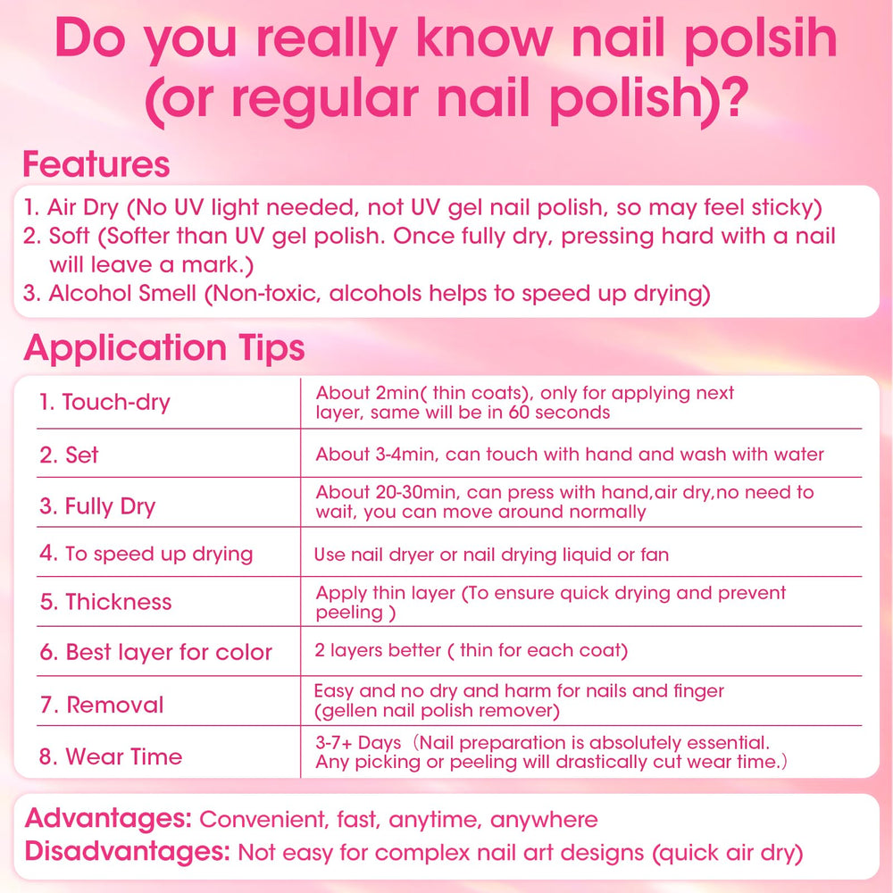 GELLEN manicure scene on a desk conveying quick-dry, everyday use