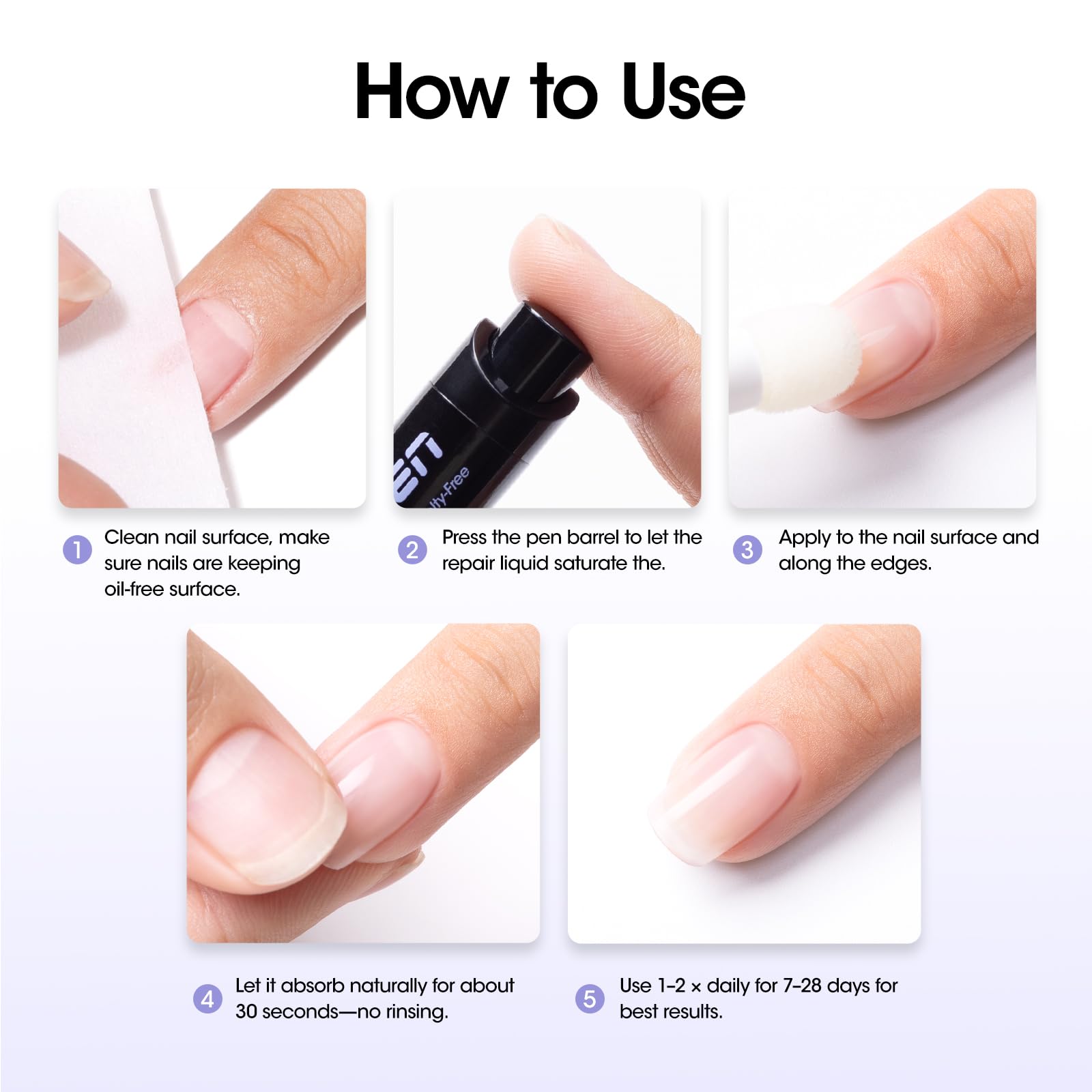 GELLEN lifestyle shot with model hands conveying salon-quality at-home care