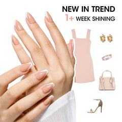 GELLEN applying polish on natural nail demonstrating quick-dry convenience benefit