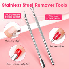 GELLEN nail file and buffer block showing dual grit for smoothing nails