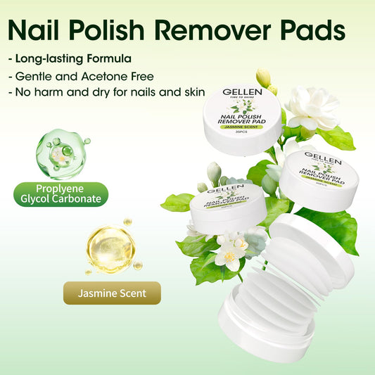 GELLEN open box with stacked pads displayed for quick access and mess-free removal benefit