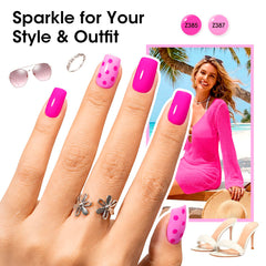 GELLEN pedicure on toes at the beach highlighting long-lasting vibrant color