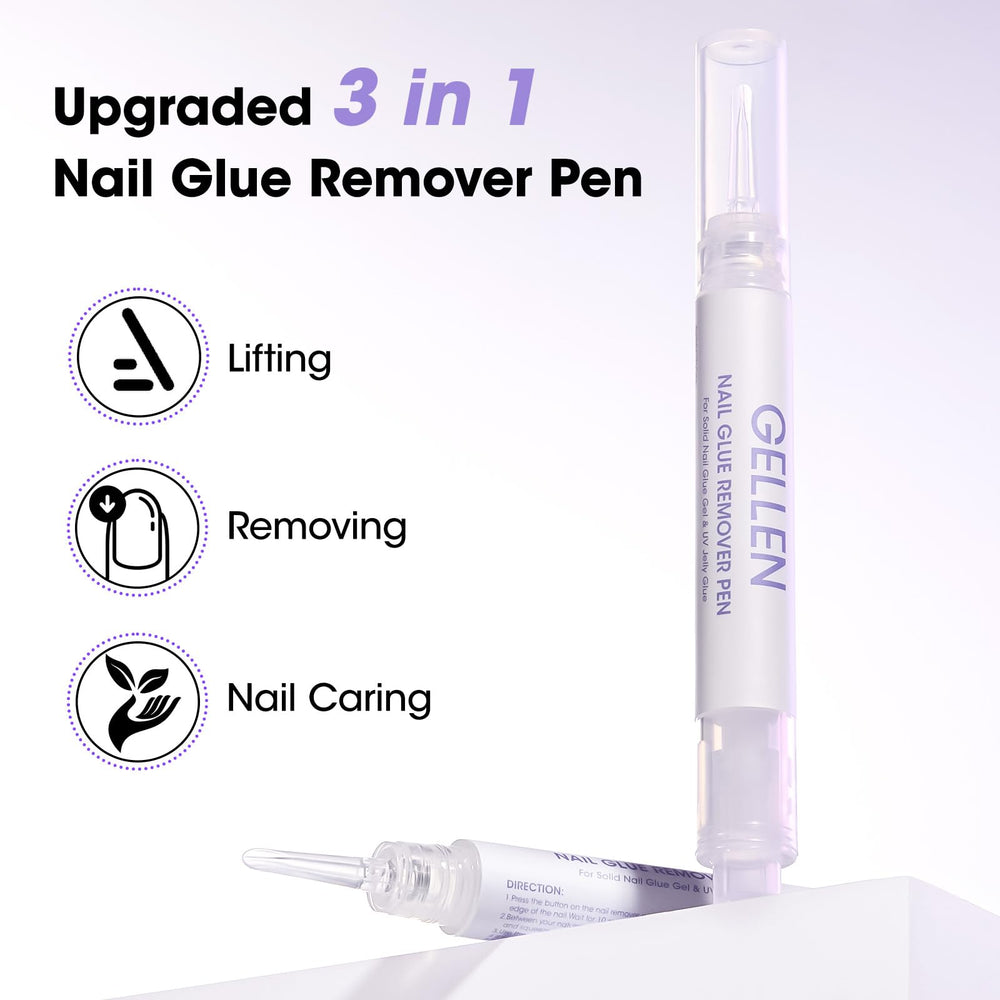 GELLEN precision nozzle closeup for targeted glue application and cleaner removal