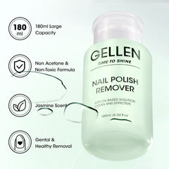 GELLEN pump close-up nozzle demonstrating precise control benefit