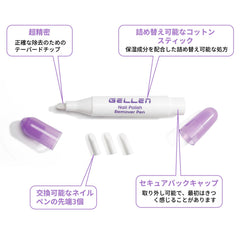 GELLEN corrector pen replacement tips arranged for long-lasting use