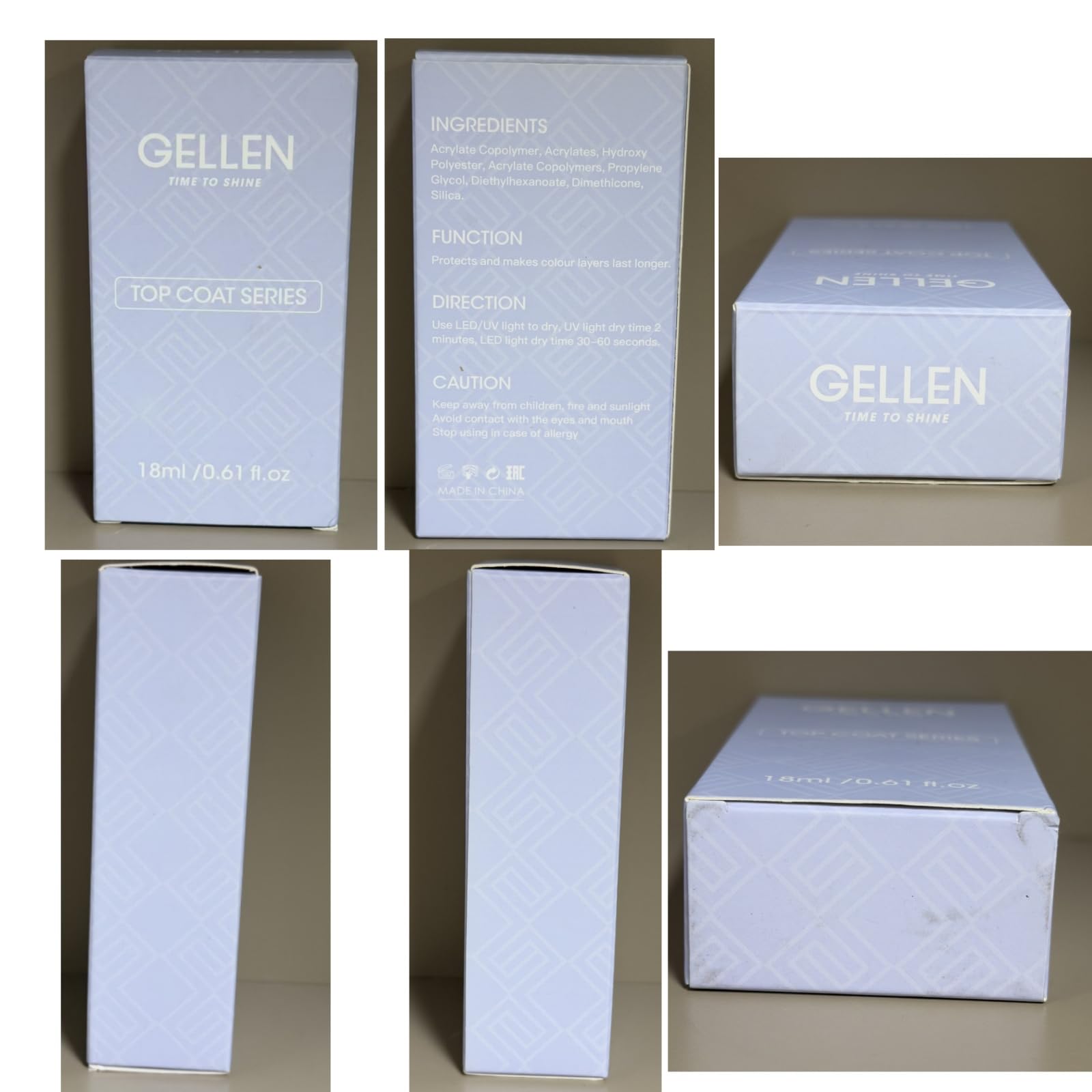 GELLEN displayed in salon setting showing professional-ready results benefit