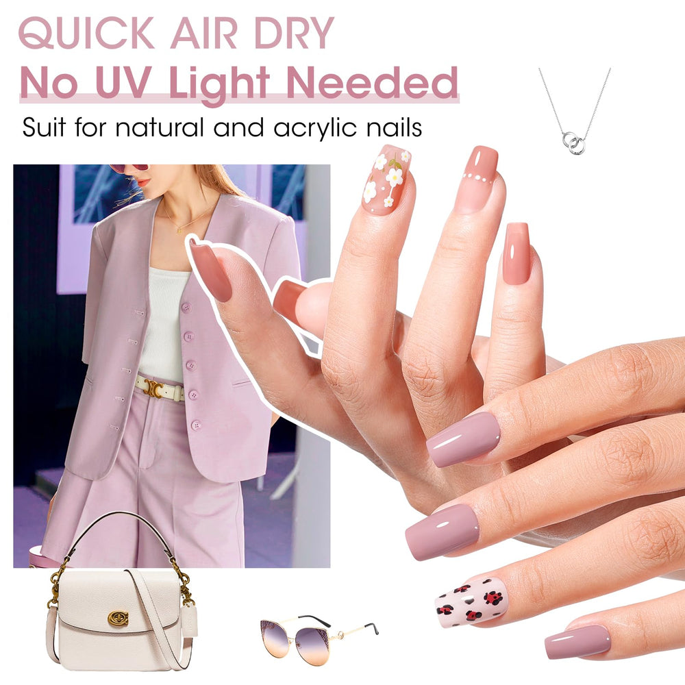 GELLEN shades swatched on a nail wheel to compare tones and simplify shade selection