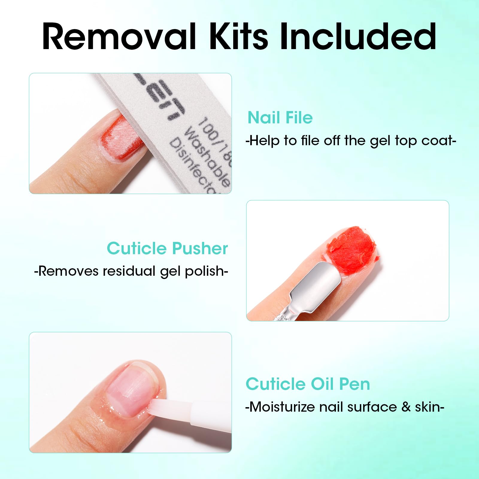 GELLEN single unwrapped wipe demonstrating large size and quick removal
