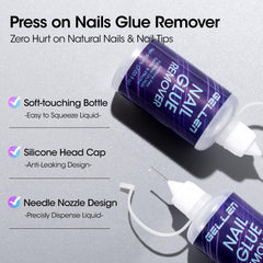 GELLEN soft-touch bottle held to demonstrate easy squeezing