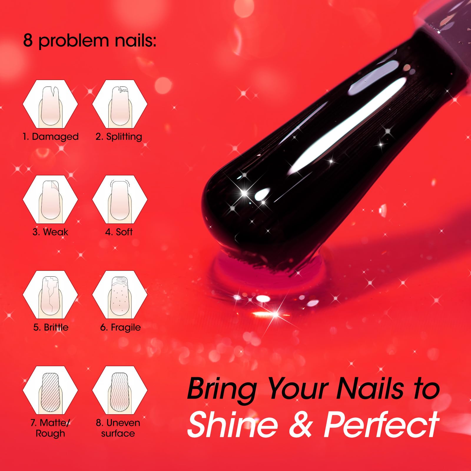 GELLEN swatch on natural nails demonstrating sheer grape radiance