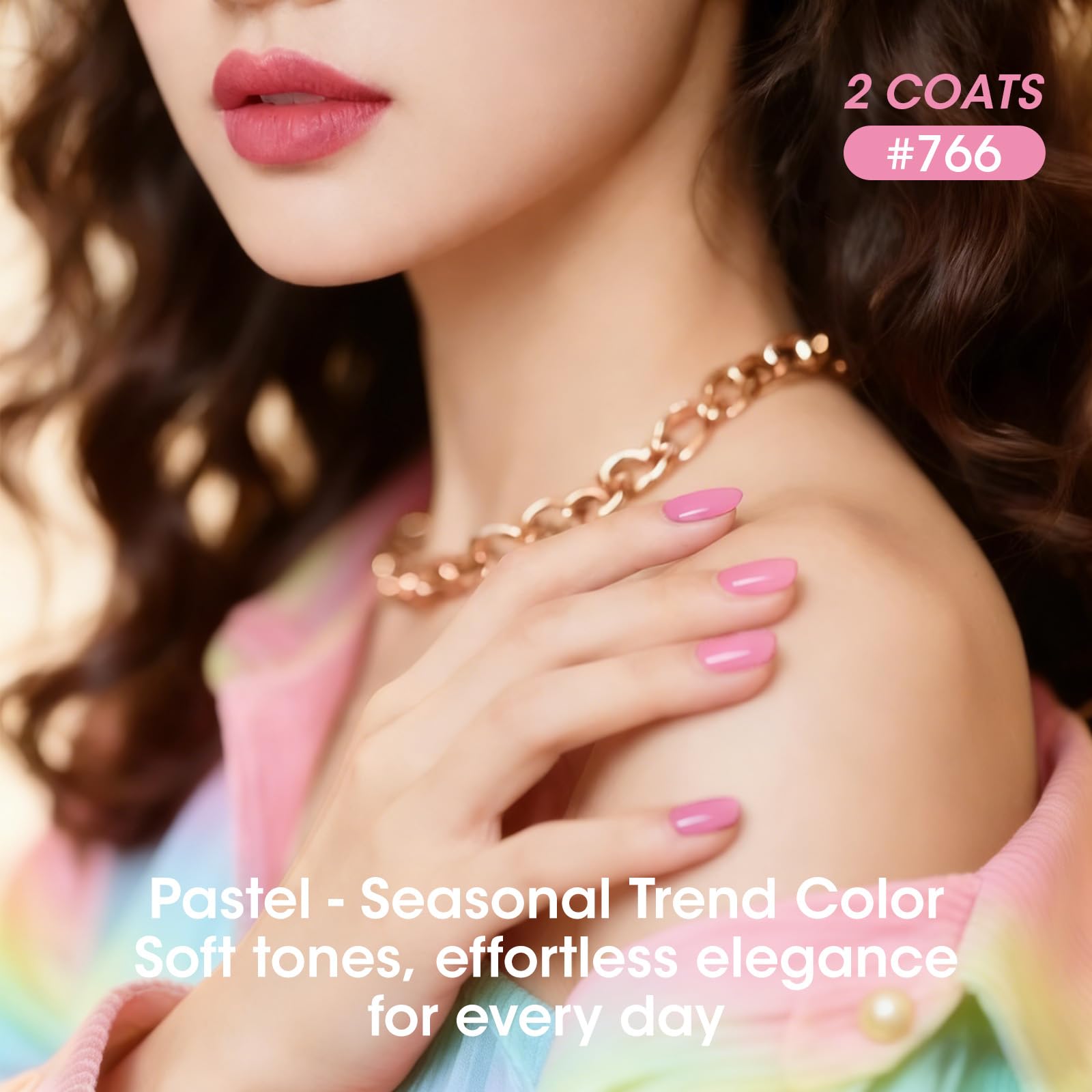 GELLEN swatches on hand and toe showing full coverage and cohesive look