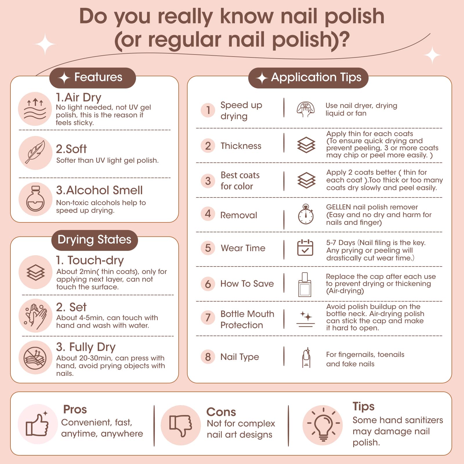 GELLEN used on toenails in a pedicure scene highlighting versatile color use