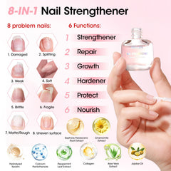 GELLEN all tools laid out on table showing complete set that enables full manicure routines