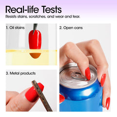 GELLEN top coat cured mirror shine protecting color polish
