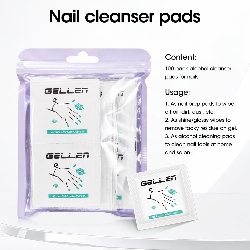 GELLEN wipe fabric texture close-up demonstrating lint-free cleaning