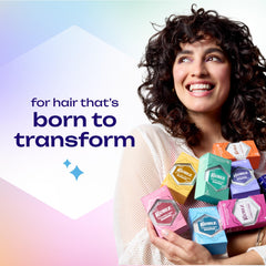 gemz styled hair after use showing smoother, softer-looking finish