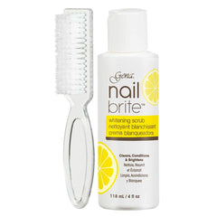 Gena front tube showing label and 4 oz size, brightens nails