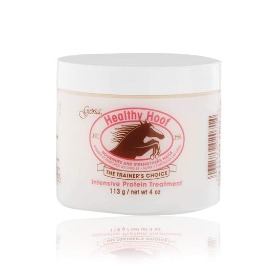 Gena jar front view showing label and size, highlights professional care