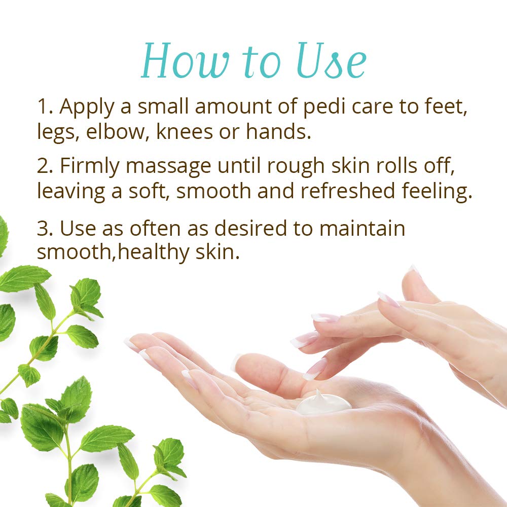 Gena on bathroom shelf with towel, suggests spa-quality at-home pedicure benefit