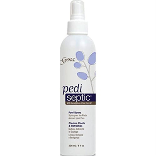 Gena Pedi-Septic front bottle showing label and 8 oz size for quick reference