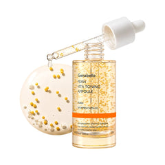 Genabelle ampoule front bottle shows clear design and jumbo size benefits