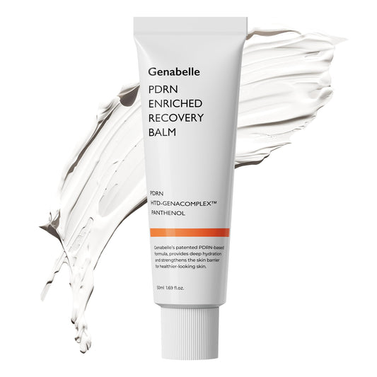 Genabelle front packaging showing product jar and clear label for confident choice