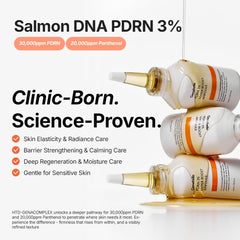 Genabelle ingredient label detail highlighting PDRN and panthenol benefits