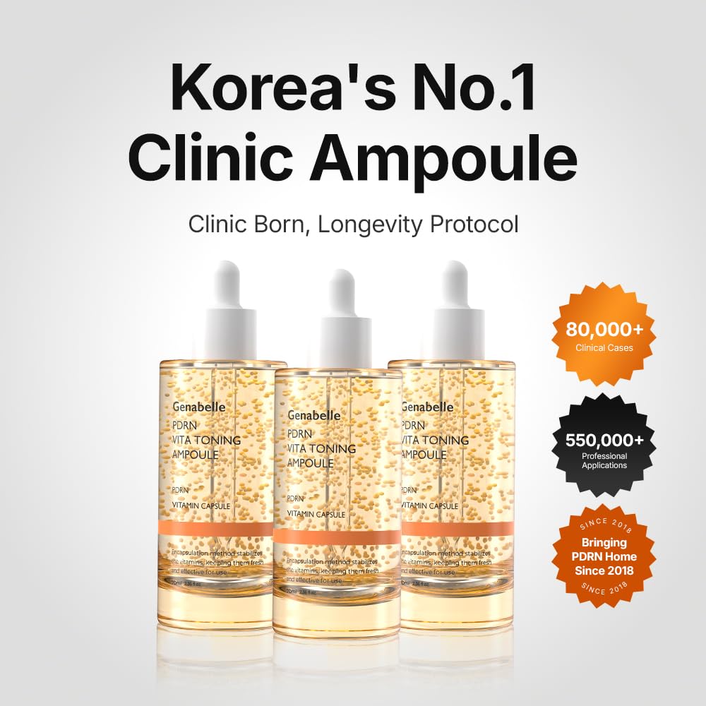 Genabelle serum texture dispensed showing lightweight, fast-absorbing finish