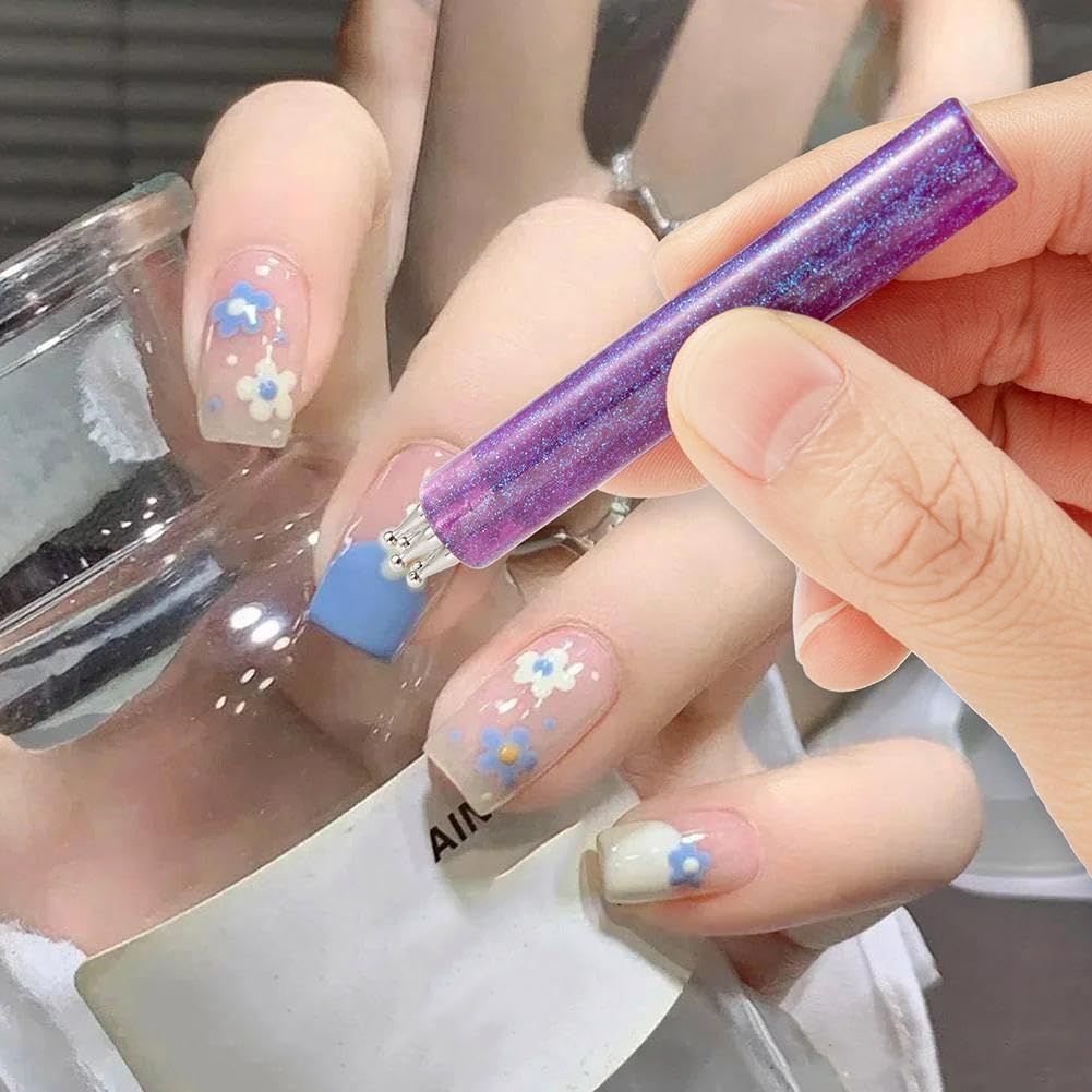 Generic 5 petal dotting pen tip closeup showing 1.8mm fine tip for precise detailing