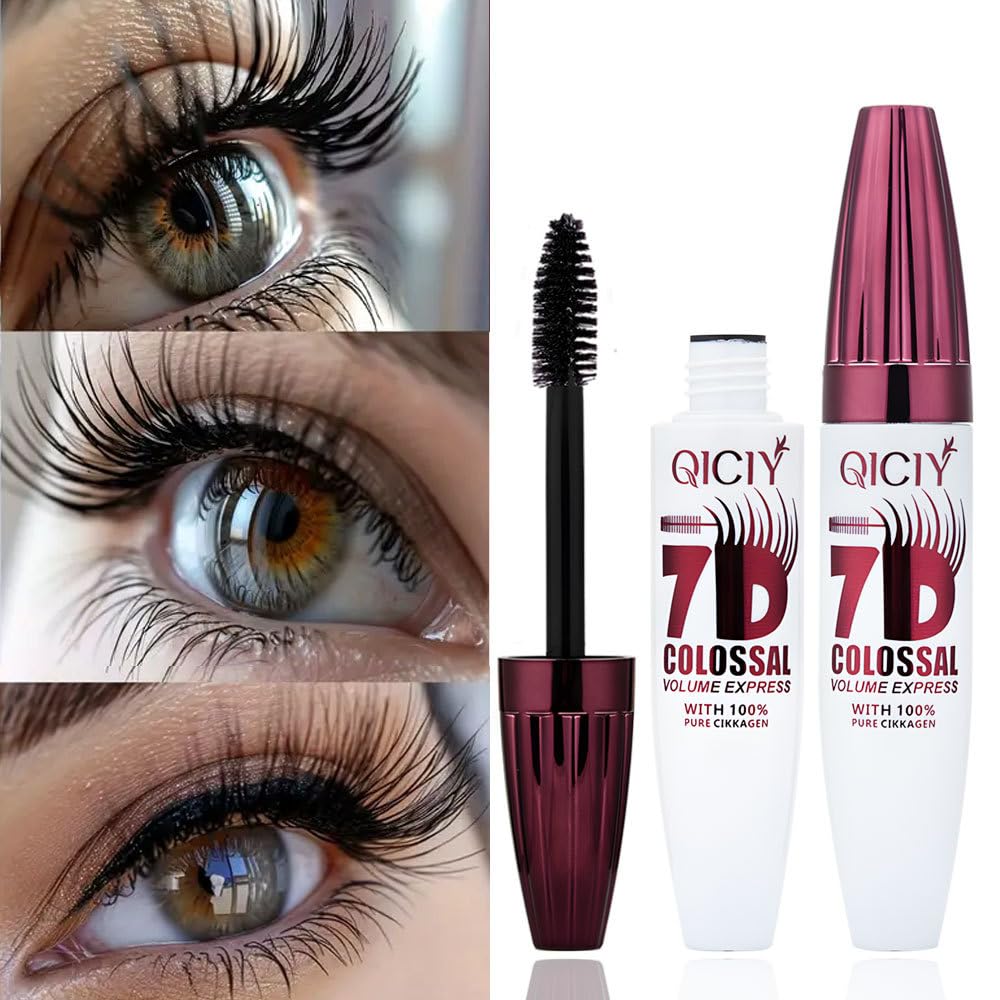 Generic 7D mascara wand close-up showing bristles for defined lash separation