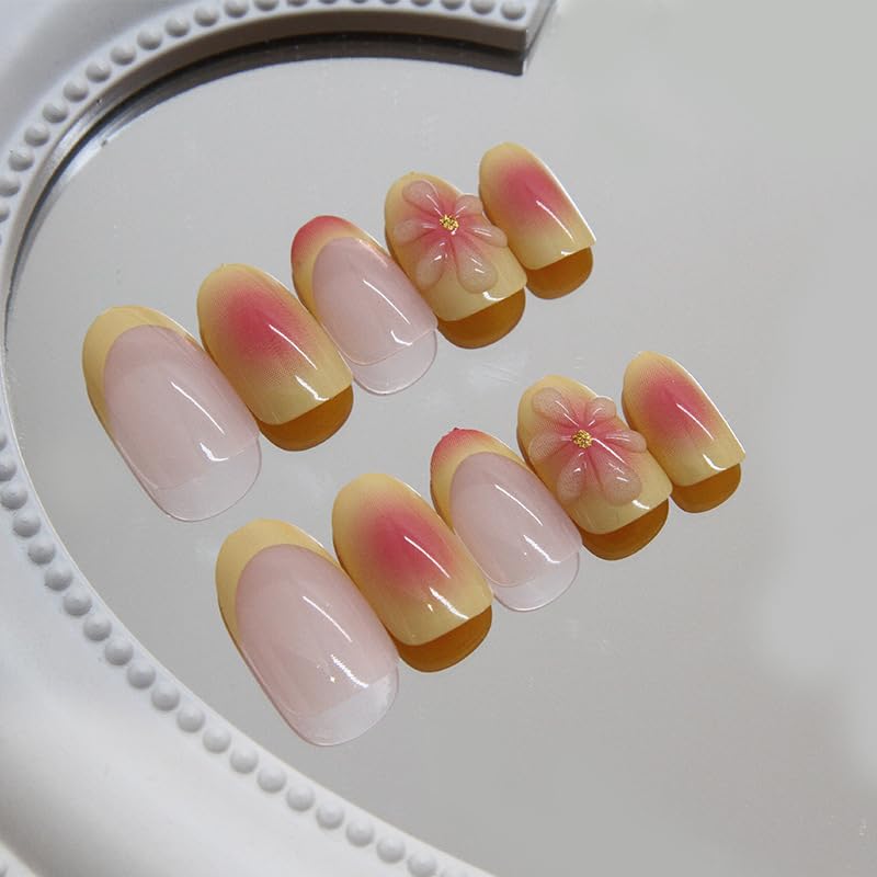 Generic brand top view of the nail set arranged to show sizes for quick selection