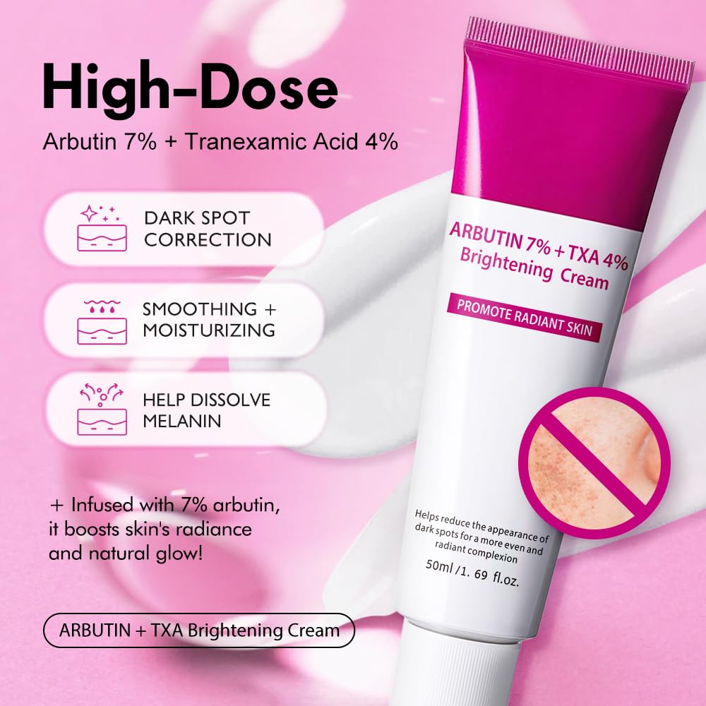 Generic hand application of cream showing smooth absorption and even tone
