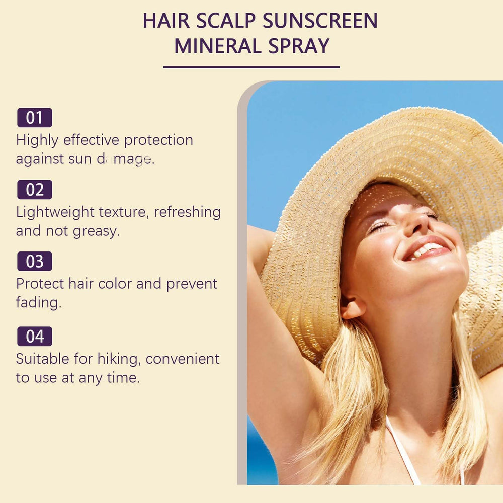 Generic application on scalp showing precise target protection for part lines