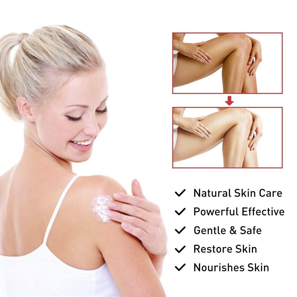 Generic application underarm demonstration showing targeted brightening benefit