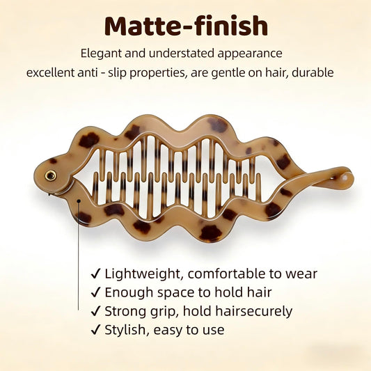 Generic clip close teeth detail highlighting rounded teeth to prevent snags