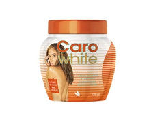 Generic Carowhite jar front view showing label and compact travel size benefit