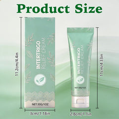 Generic applying cream to inner thigh demonstrating chafing relief