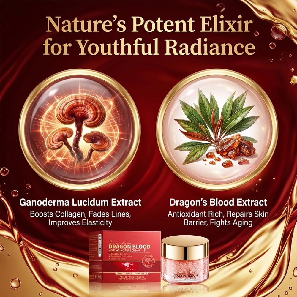 Generic Dragon Blood Cream dab on hand demonstrating smooth non-greasy finish