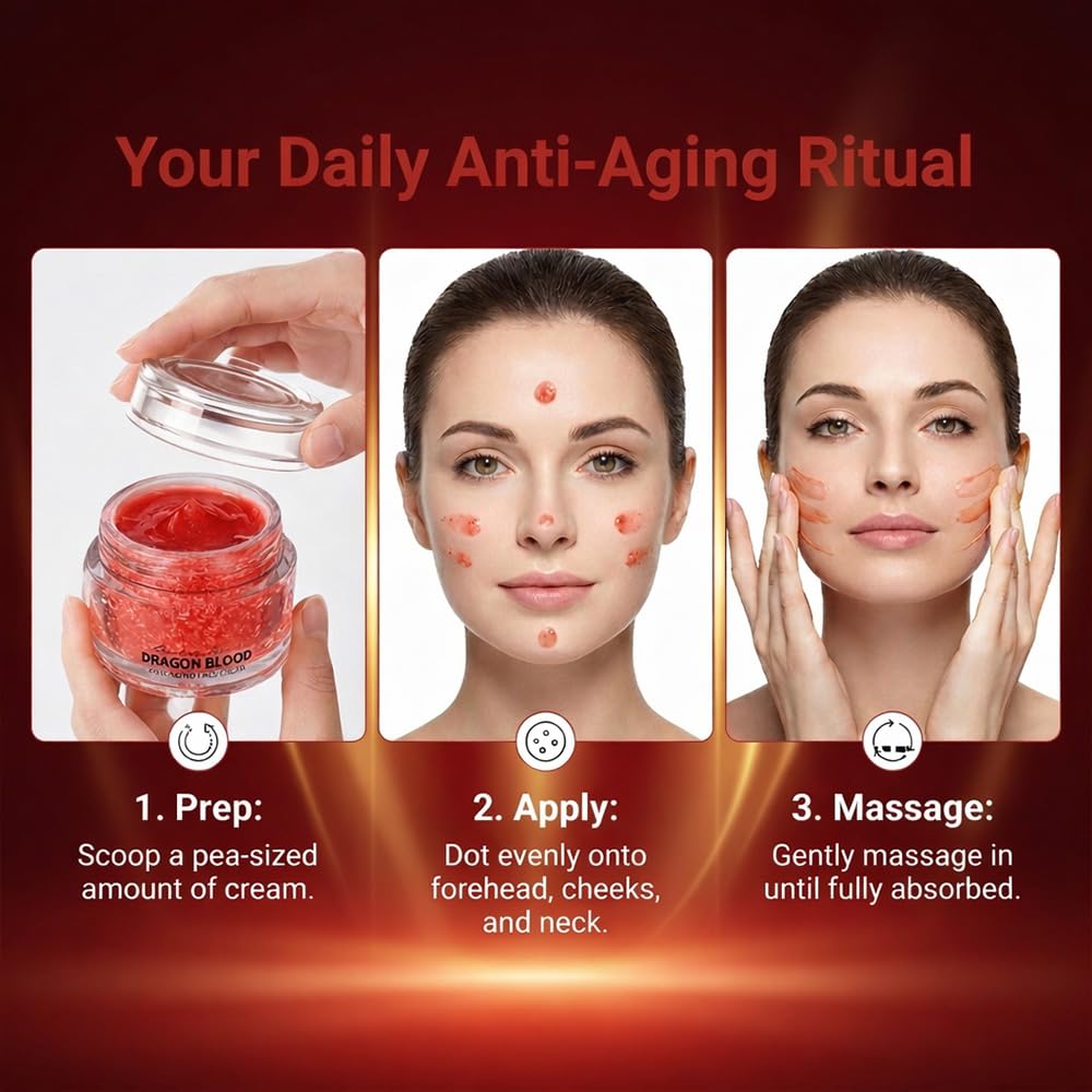 Generic Dragon Blood Cream Dragon's Blood extract detail illustrating skin resilience