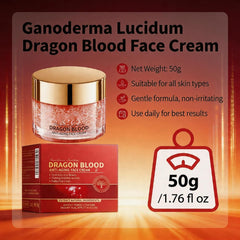 Generic Dragon Blood Cream on bathroom vanity lifestyle shot for daily ritual