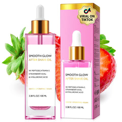 Generic front packaging showing strawberry vanilla scent and benefits