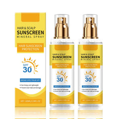 Generic front packaging showing two SPF 30 sprays and clear labeling for travel convenience