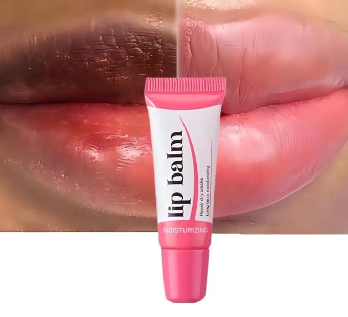 Generic front view of twist-up balm showing packaging and ease of use