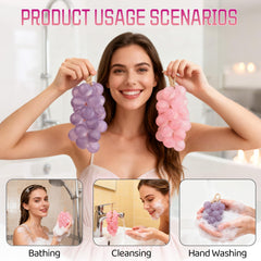 Generic grape soap neatly boxed as a gift-ready decorative soap option