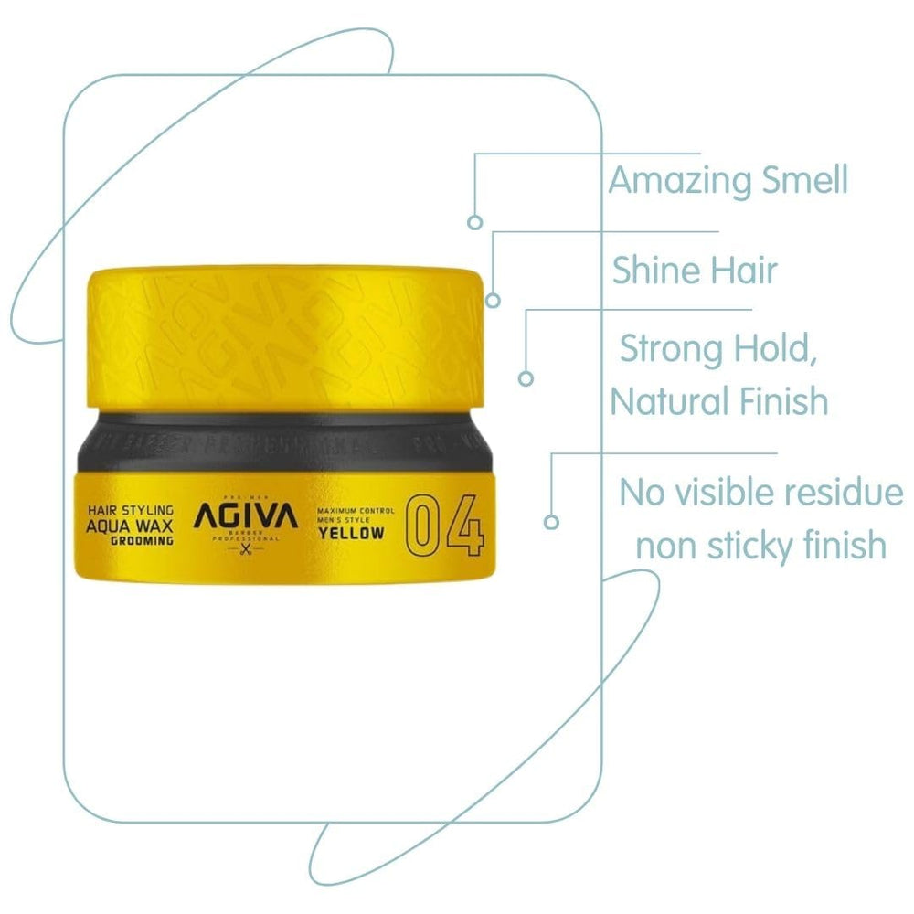 Generic Hair Gel No 4 applied in hand demonstrating easy spreadability and quick styling benefit