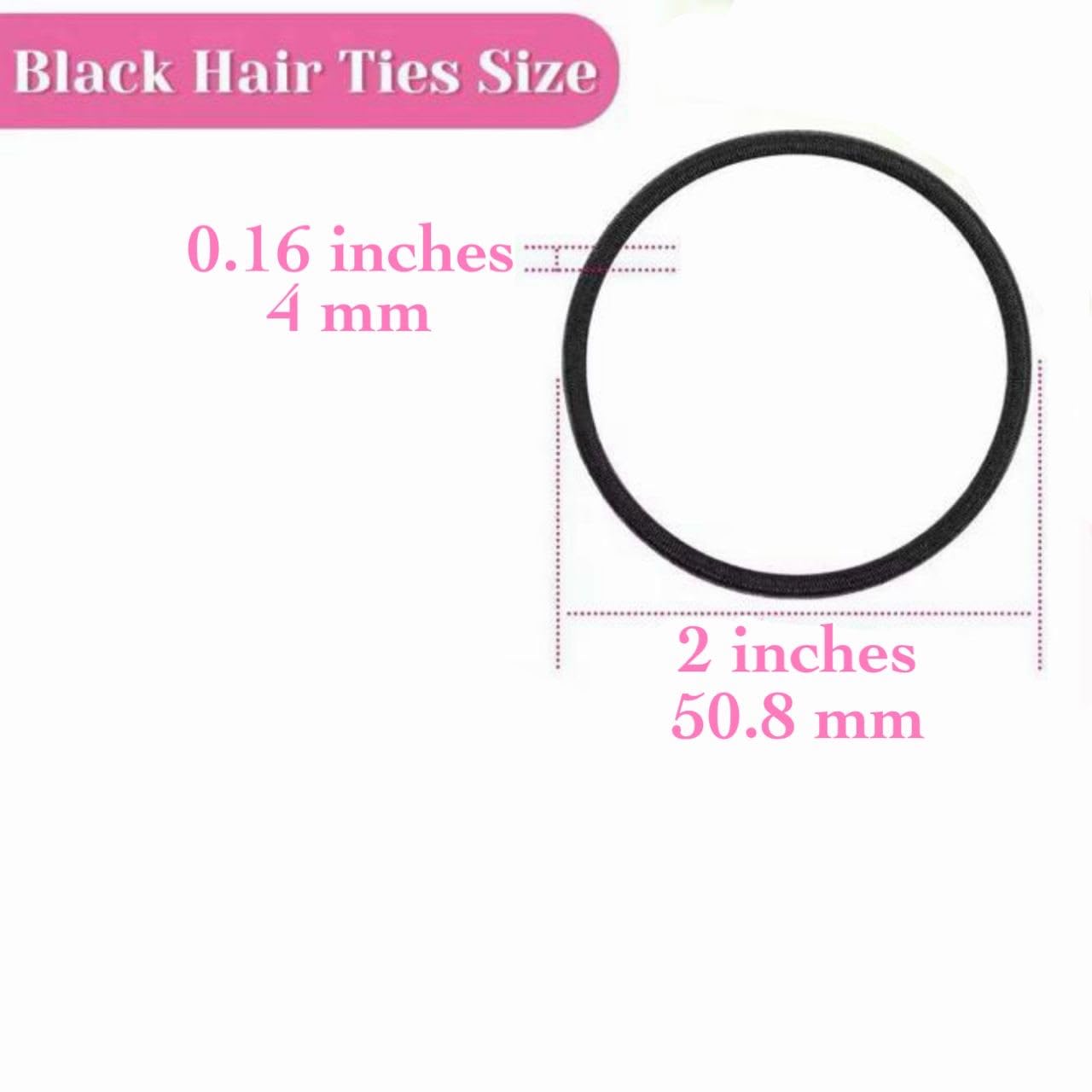 Generic hair tie holding a high ponytail, strong hold during activity